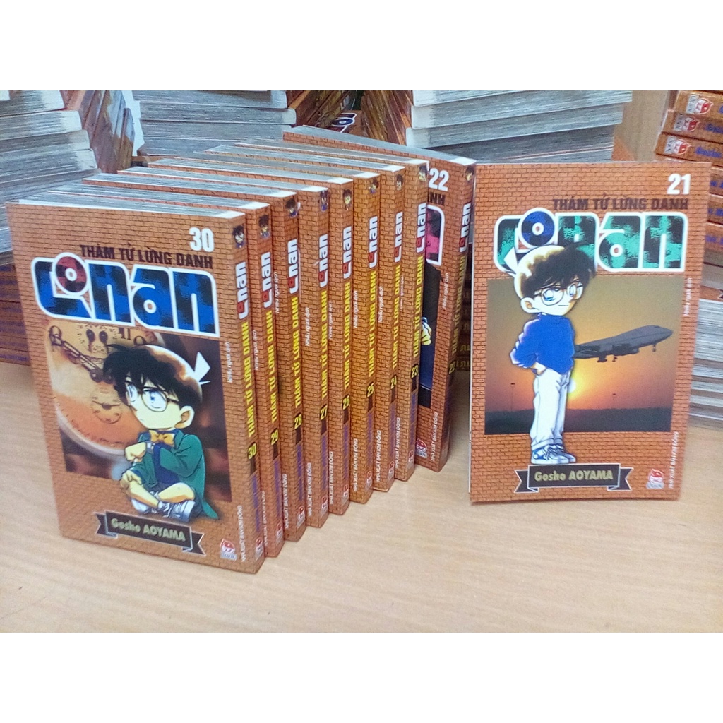 COMBO THÁM TỬ LỪNG DANH CONAN 21 - 30