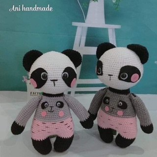 Gấu trúc panda bằng len
