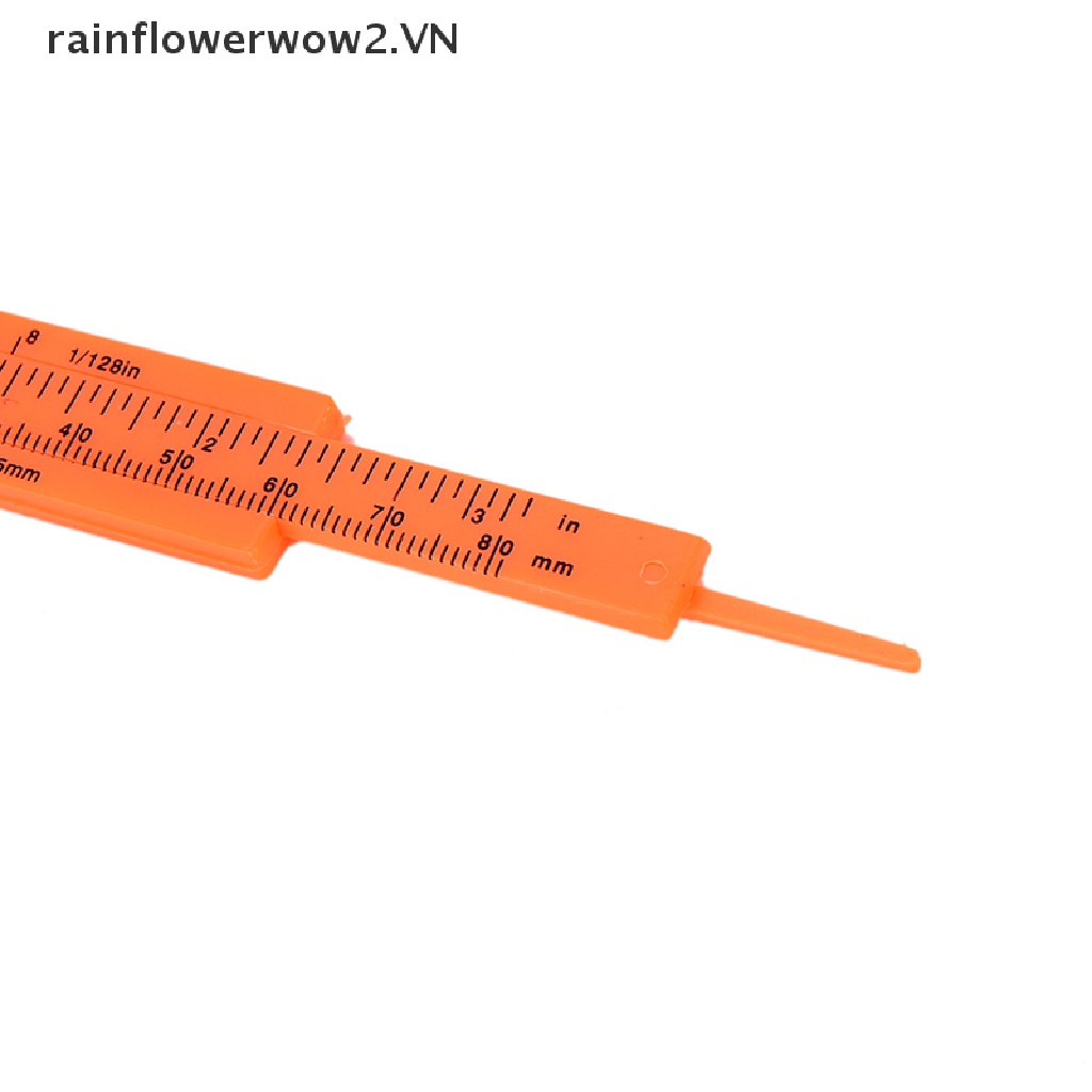 1 Thước Đo Lường Mini 80mm Bằng Nhựa