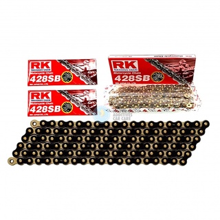 Sên rk 428sb 124l vàng đen 9 li cho các dòng xe honda, yamaha, suzuki