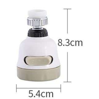 Vòi rửa bát inox + đầu tăng áp xoay 360 độ 3 chế độ xả nước