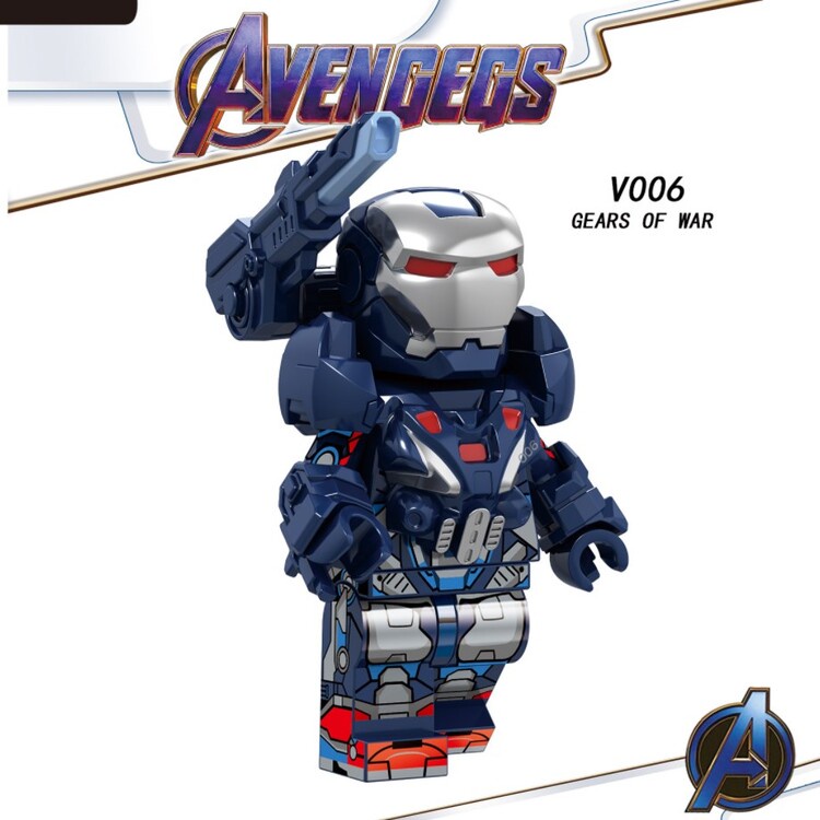 Đồ chơi lắp ráp nhân vật lego avenger mẫu Ironman,War Machine,Thor &amp; Docter Strange