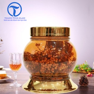 Bình ngâm rượu sâm thủy tinh Phú Hoà 2.7 lít