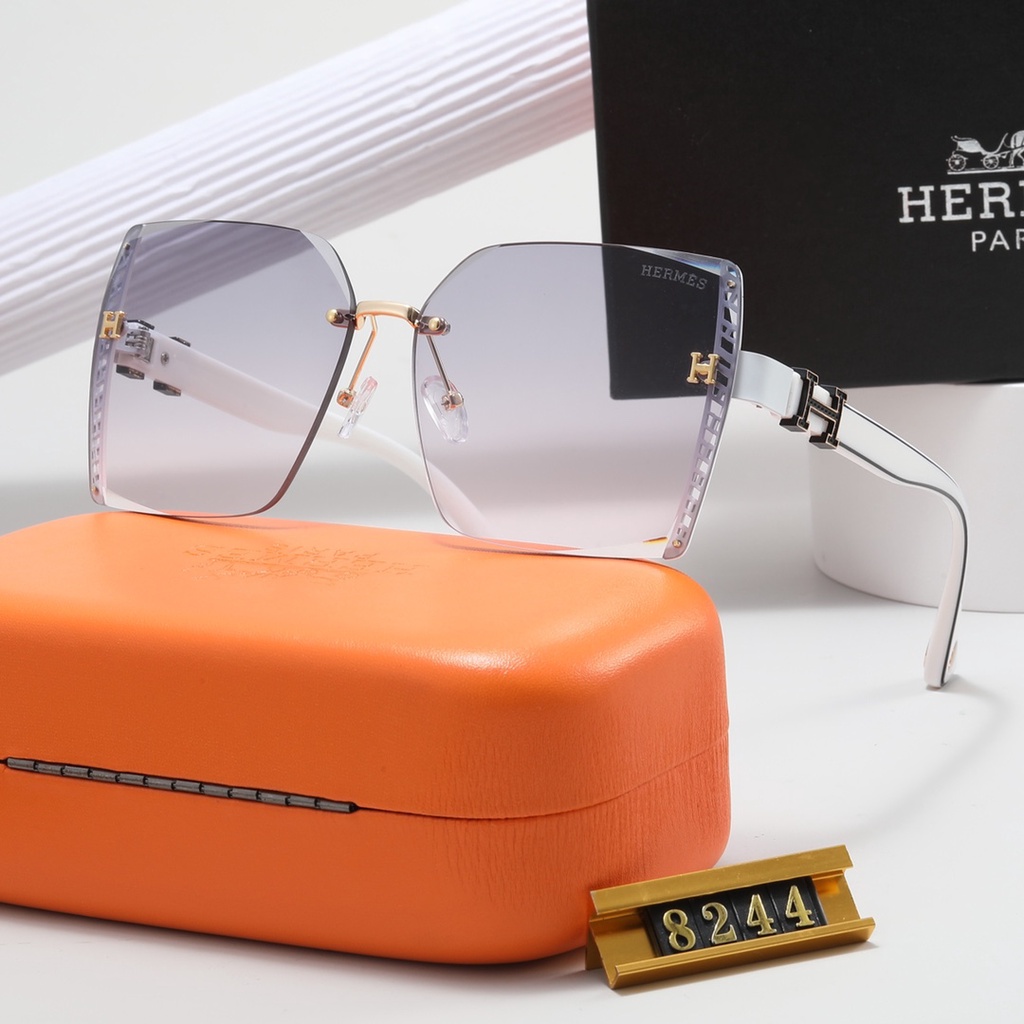 Hàng Có Sẵn! Hermes! Kính Mát Phân Cực Mới Cho Nam Và Nữ