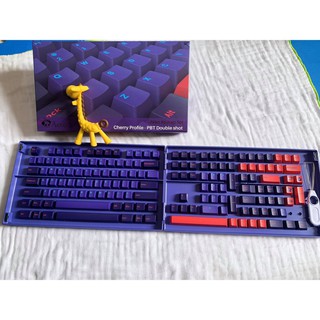 Bộ nút bàn phím Keycap AKKO NEON (PBT Double-Shot, Cherry profile, 157 nút)