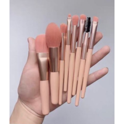 Bộ Cọ Trang Điểm 8 Cây Vintage