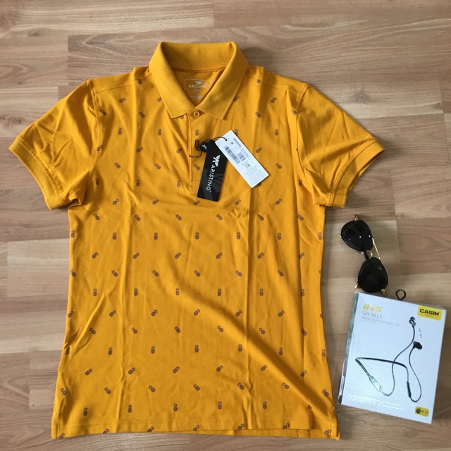 Áo Polo Aristino APS040s8 Trẻ Trung Phong Cách-Slim S/M/XXL