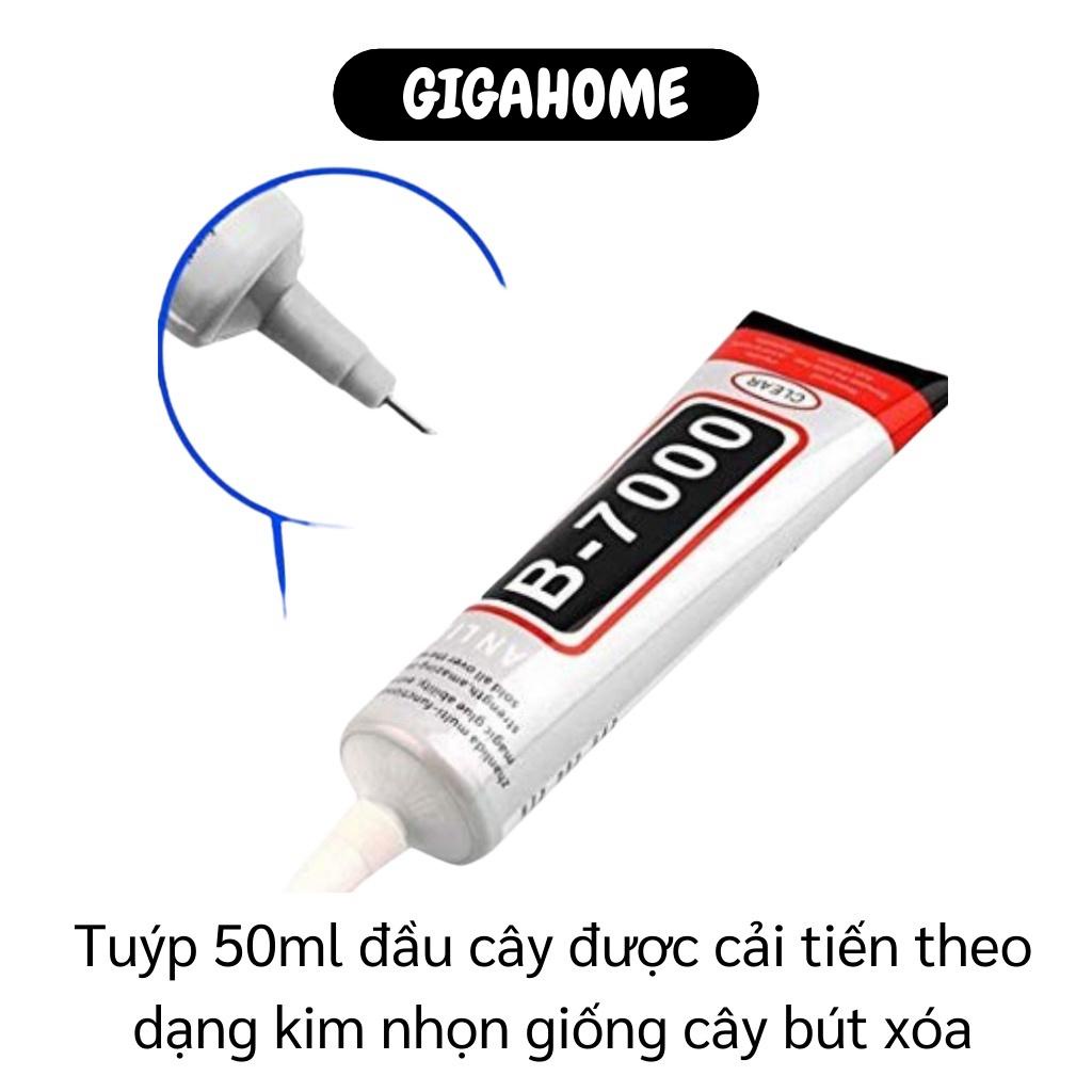 Keo Dán Trang Sức GIGAHOME Keo BGIGAHOME7000 Đính Đá, Pha Lê Lên Dây Da, Kẹp Tóc, Ốp Lưng 5776