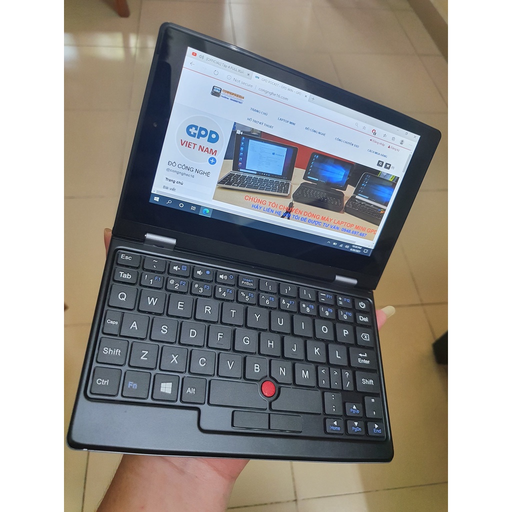 Laptop mini 7 inch nhỏ gọn có camera, cấu hình cao đủ sức làm việc, giải trí | BigBuy360 - bigbuy360.vn