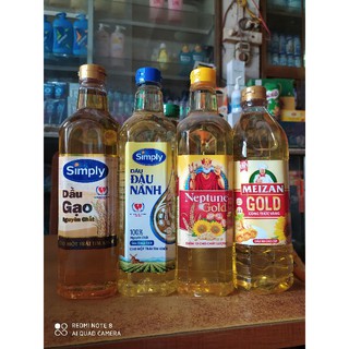  Dầu ăn simly Neptune Meizan 1lít 