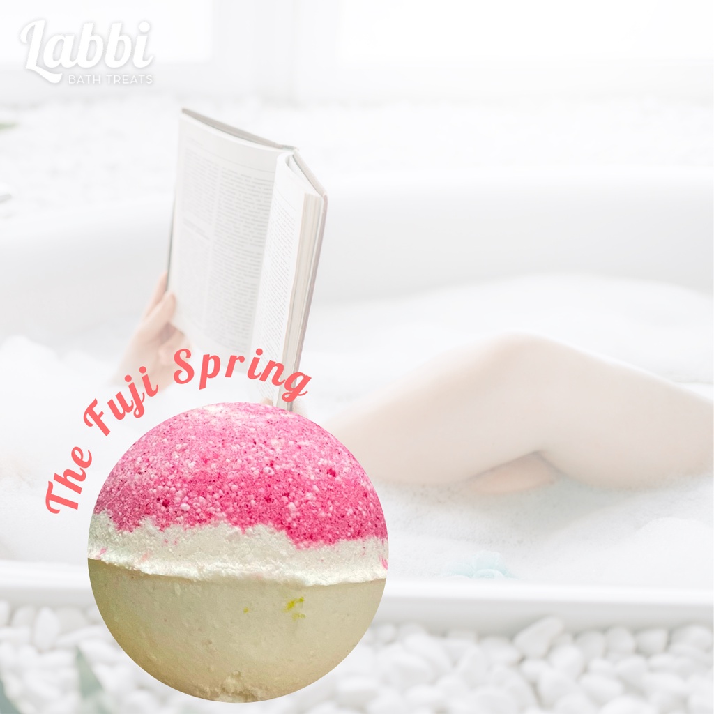 THE FUJI SPRING [Labbi] Bath bomb / Viên sủi bồn tắm / Bom tắm
