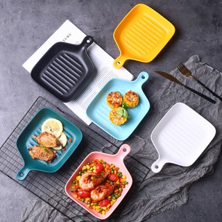 Chảo tay cầm gốm sứ