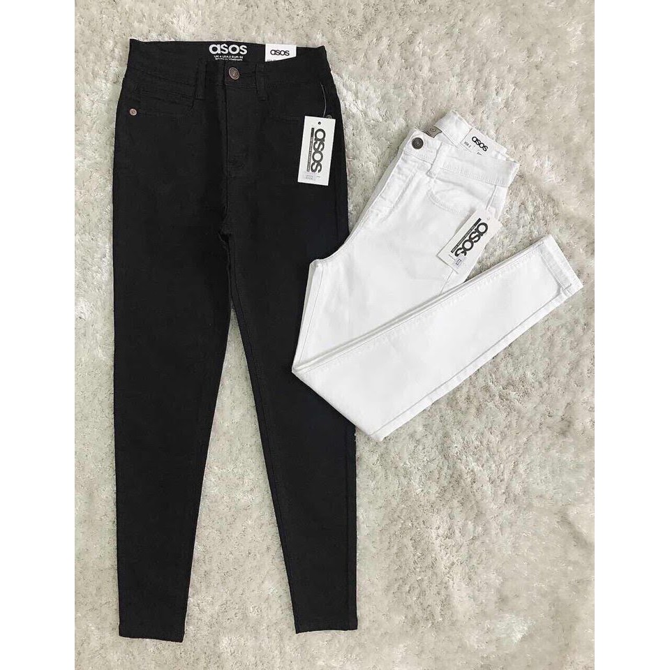 QUẦN JEAN SKINNY ASOS CẠP CAO 9 TẤC | BigBuy360 - bigbuy360.vn