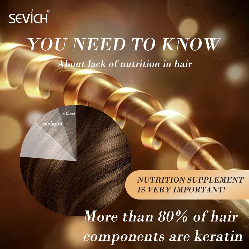 Bột SEVICH bổ sung collagen hỗn hợp phục hồi tóc 25g