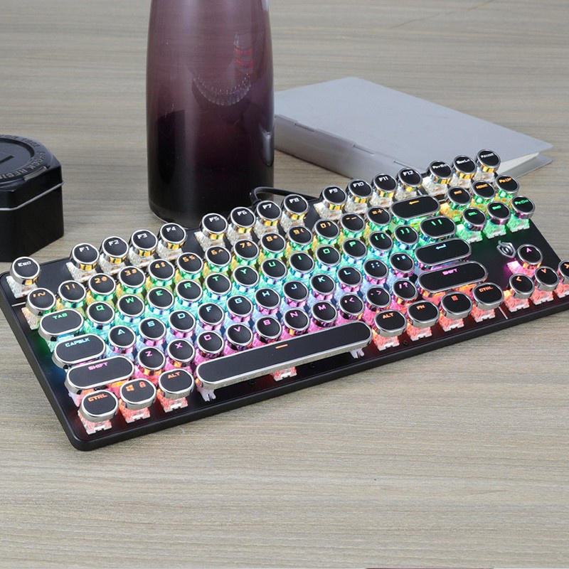 Bàn Phím Cơ E917 Gaming - Led xuyên phím có hotswap