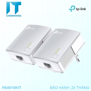Bộ chuyển đổi Internet qua đường dây điện TP-Link PA4010KIT - Hàng Chính Hãng