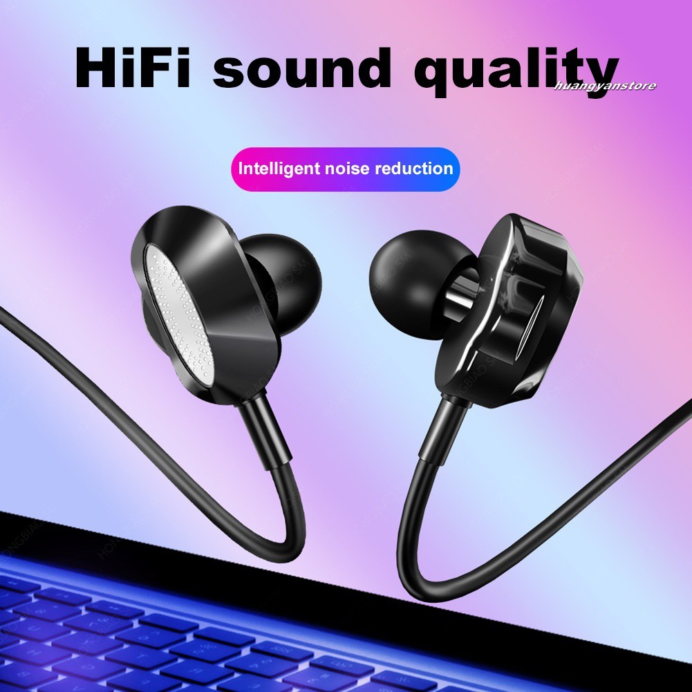 Tai Nghe Nhét Tai Có Dây 3.5mm Âm Thanh Hifi Có Micro Tiện Dụng