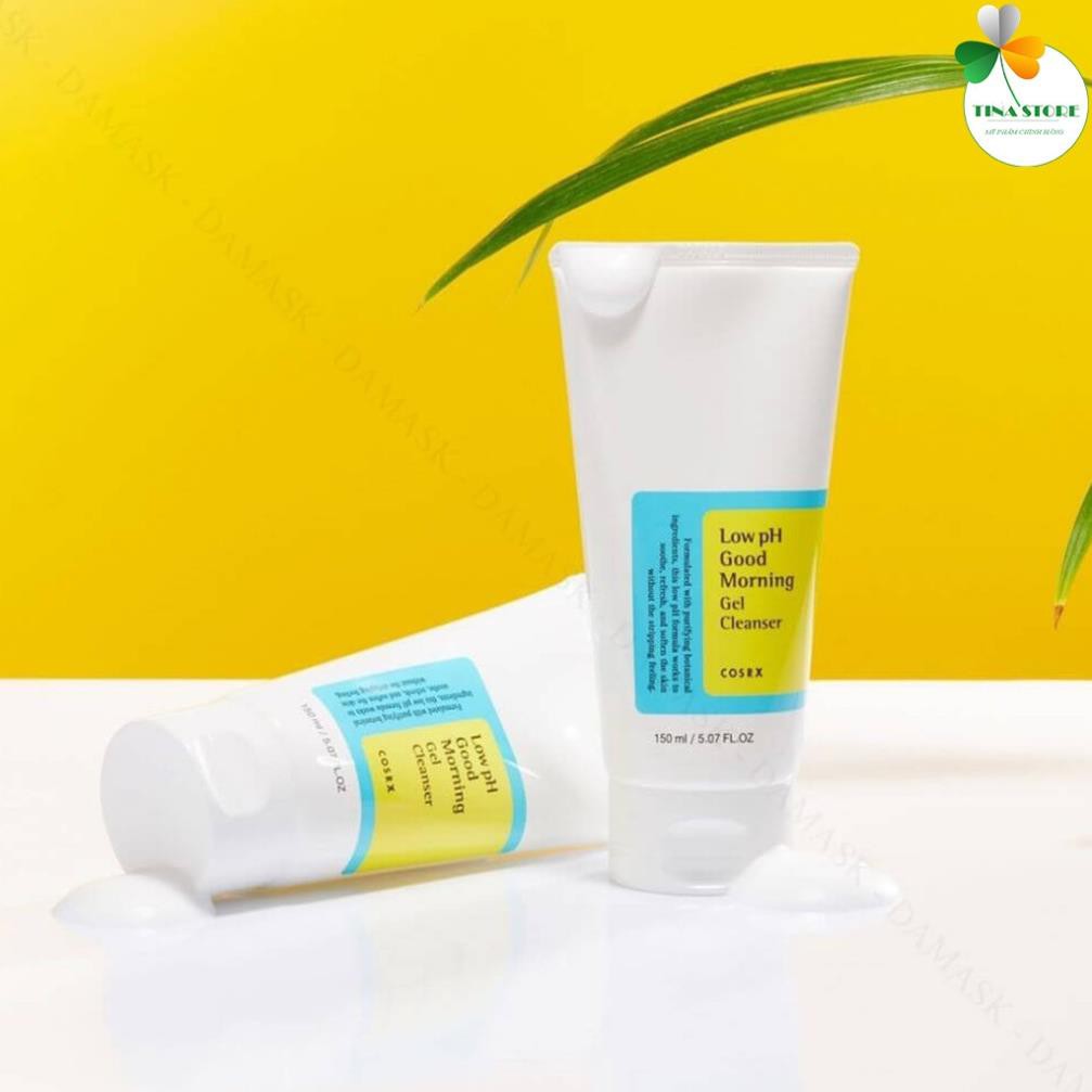 [Chính Hãng] Sữa Rửa Mặt Cosrx Low PH Good Morning Gel Cleanser Dạng Gel 150ml | BigBuy360 - bigbuy360.vn