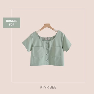 TYRIBEE - Áo croptop TN 2 túi