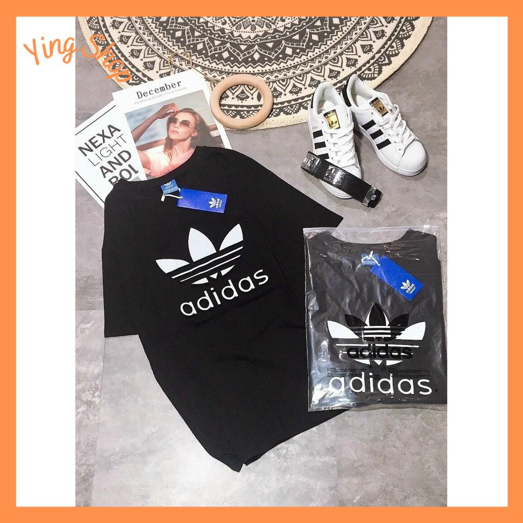 ÁO PHÔNG NỮ GIẤU QUẦN FORM RỘNG NỮ TAY CỘC DẬP NỔI LOGO ADI..DAS | BigBuy360 - bigbuy360.vn