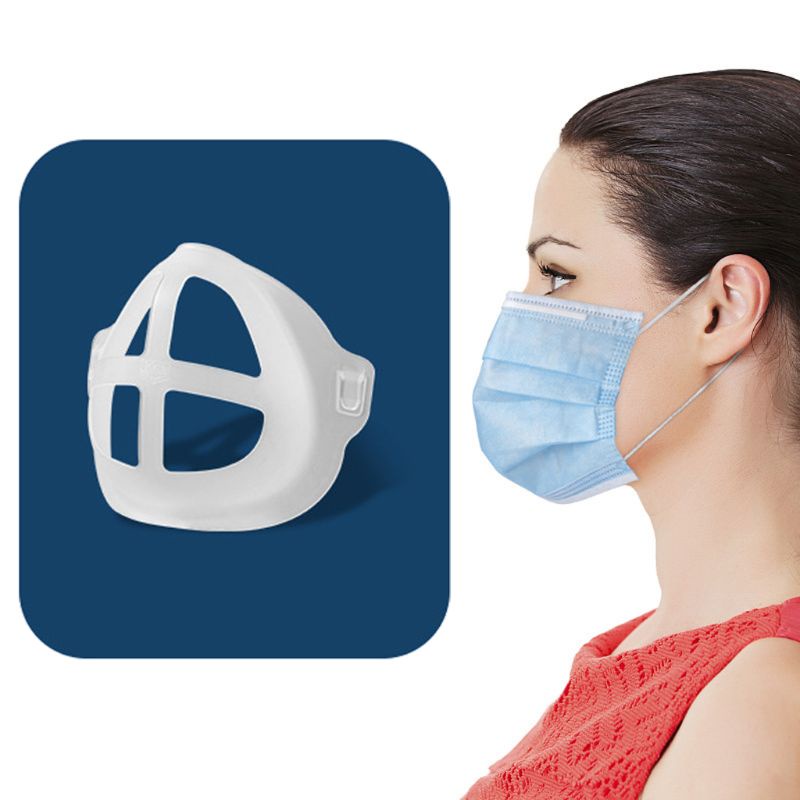 [Hàng mới về] Set 5 khung giá đỡ đeo khẩu trang bảo vệ thoáng khí chống bụi bẩn