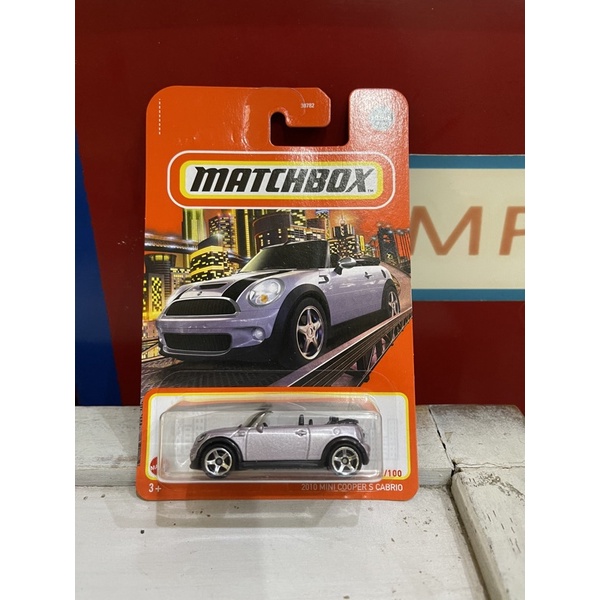 Xe mô hình đồ chơi Matchbox 1:64 - 2010 Mini Cooper S Cabrio