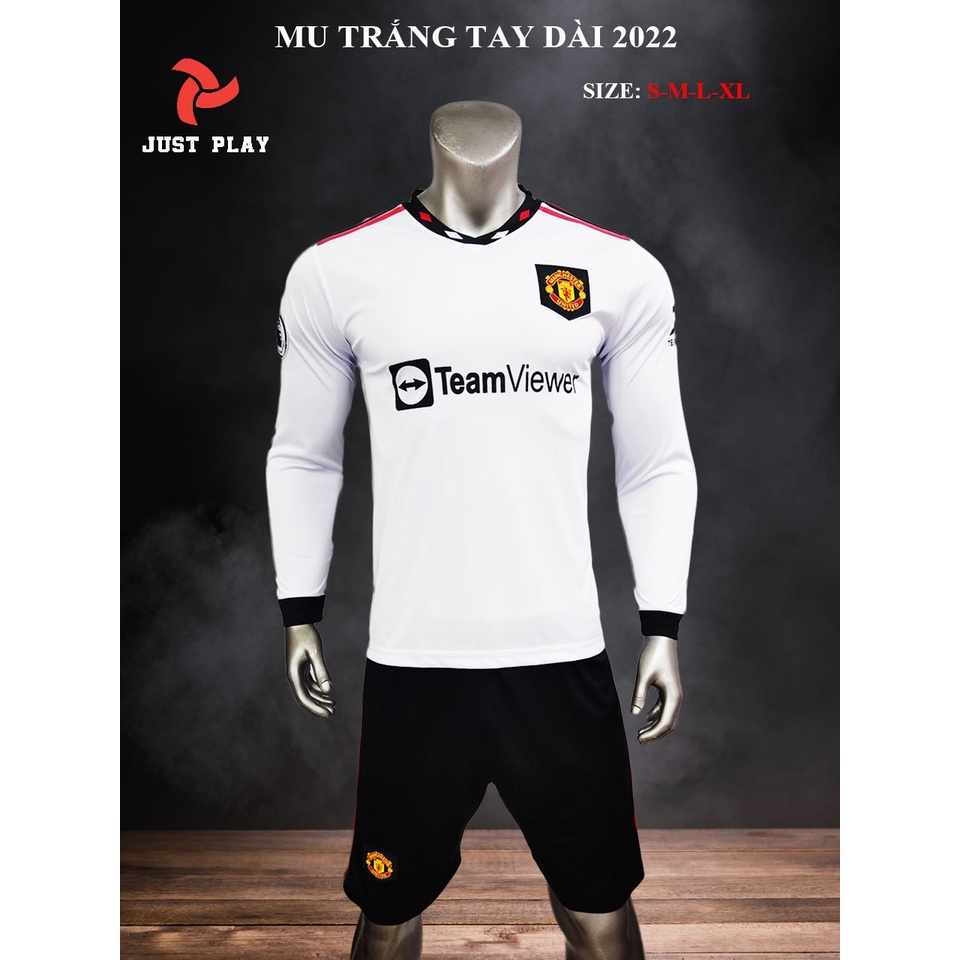 Áo đá banh CLB MU dài tay