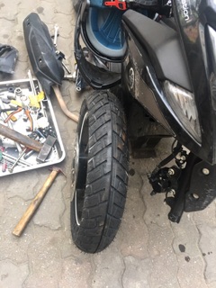 Lốp michelin trước 110/80-14 city grip pro sau 140/70-14 city grip 2lắp nvx