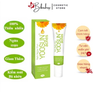 [Chính hãng] Yoosun Acnes kem ngừa mụn, kiểm soát bã nhờn, ngừa thâm sẹo tuýp 15g