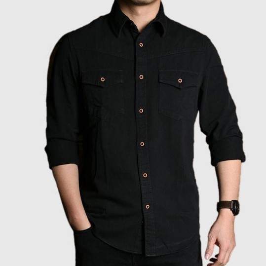 Áo sơ mi nam KAKI JEEP tay dài cực ngầu chất vải xịn chuẩn đẹp giá tốt [Ảnh Thật] | BigBuy360 - bigbuy360.vn