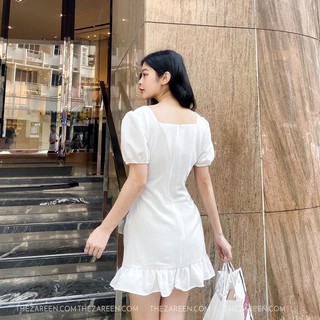 ĐẦM ÔM ĐUÔI CÁ ZAREEN DAB05 TRẮNG