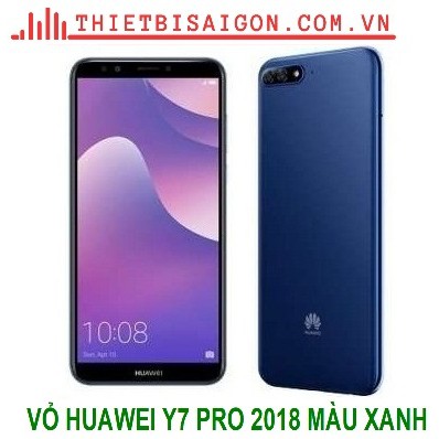 VỎ HUAWEI Y7 PRO 2018 MÀU XANH [ VỎ ĐẸP ]