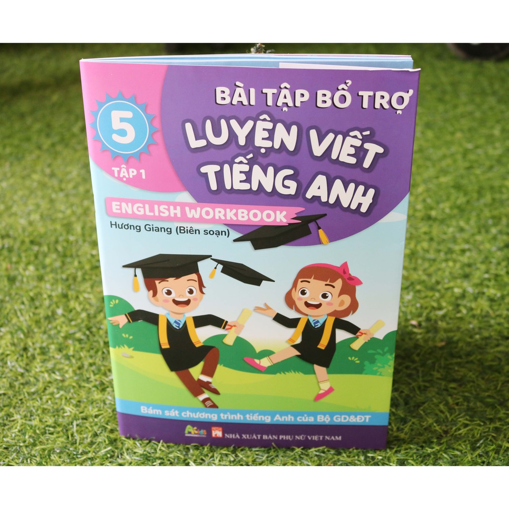 Sách - Bài Tập Bổ Trợ Luyện Viết Tiếng Anh - English Workbook Lớp 5 Tập 1