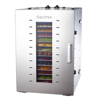 MÁY SẤY HOA QUẢ-THỰC PHẨM 16 TẦNG INOX 304. GIÁ SỐC: khay vuông sẵn