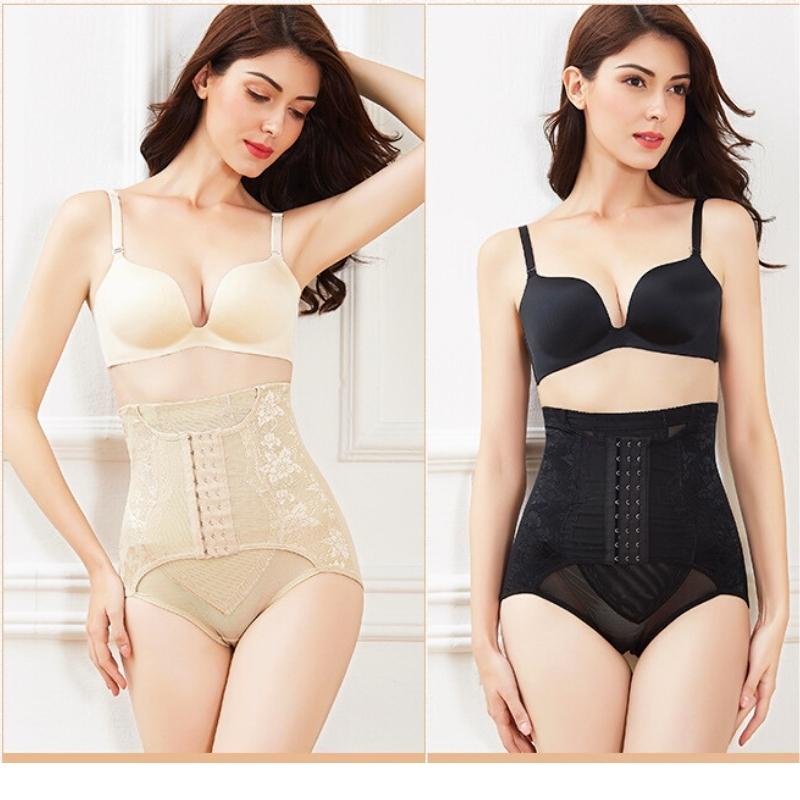 Quần Gen Nịt Bụng Nguyên Khối Cạp Cao Mặc Váy Định Hình Eo Sau Sinh Không Lộ Không Cộm Tự Tin Khoe Dáng