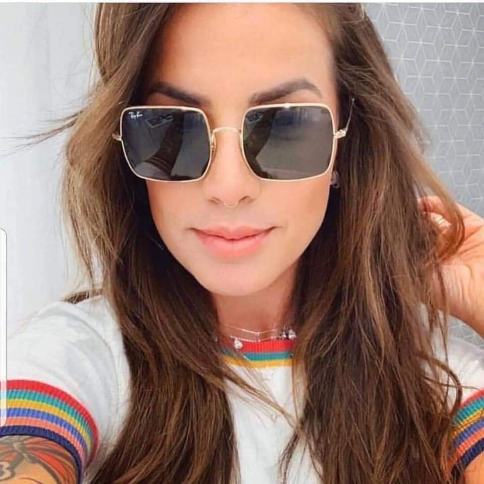 Kính mát chính hãng Rayban RB1971 914731 Dáng mắt vuông sang chảnh