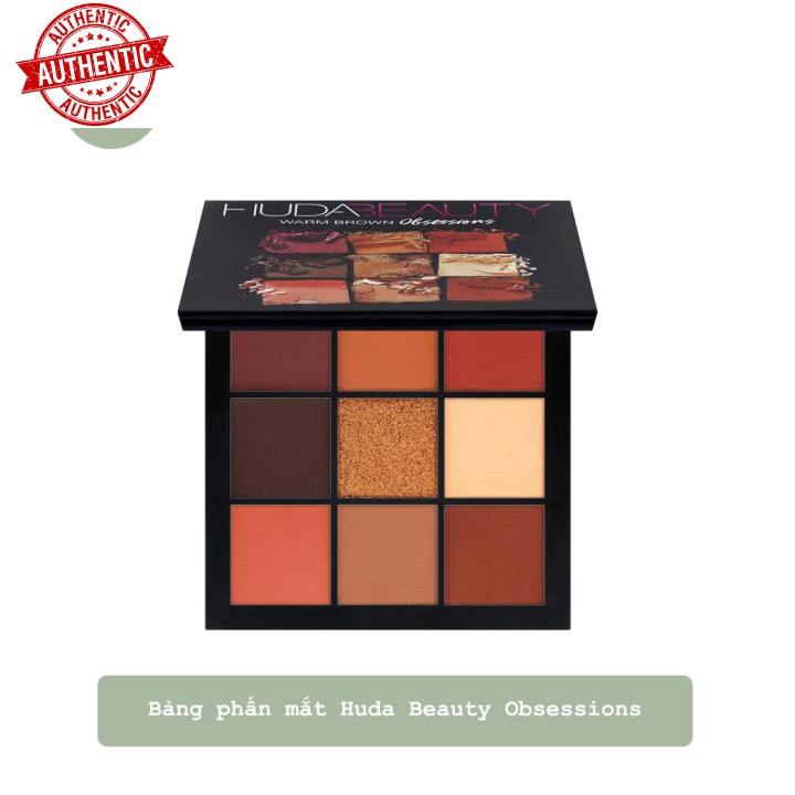 [Mã giảm giá mỹ phẩm chính hãng] Bảng phấn mắt Huda Beauty Obsessions - Bunny Beauty Hàng Đủ Bill