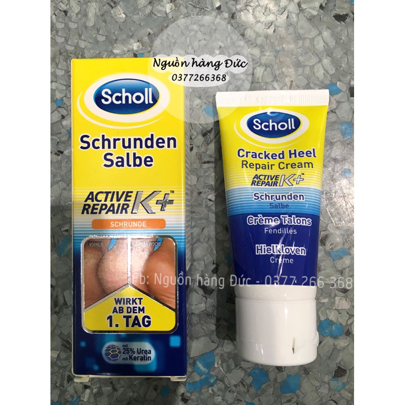 Kem bôi trị nứt gót chân, khô da chân Scholl Đức - Nguồn hàng Đức | BigBuy360 - bigbuy360.vn