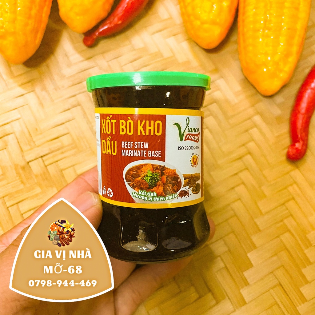 Xốt bò kho dầu Vianco - hủ 50gr