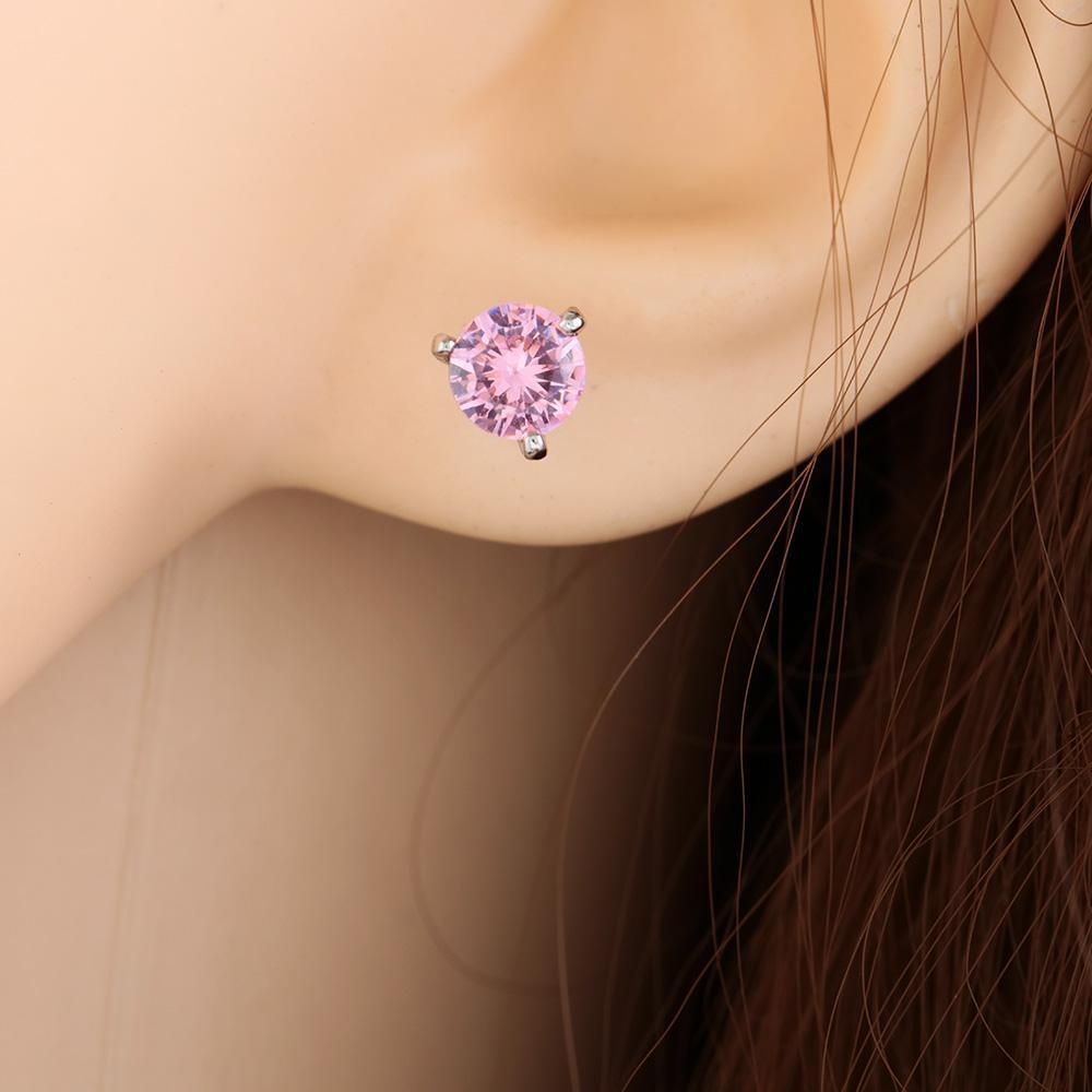 Khuyên Tai Ba Chấu Đính Đá Lấp Lánh|Nhân Vật Aquamarine Xanh Dương Độc Đáo