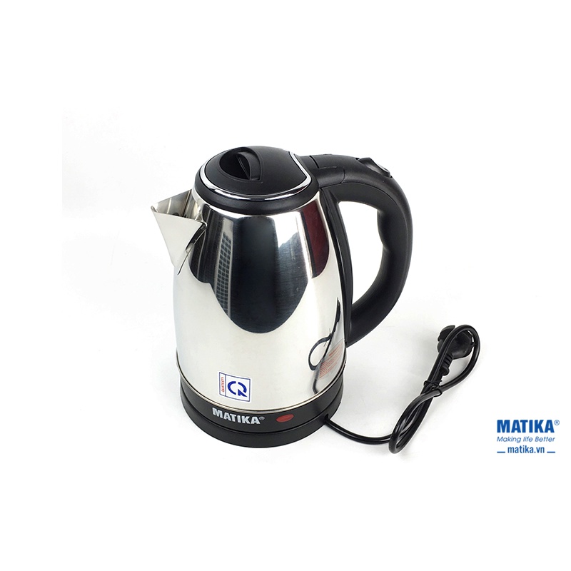 Bình đun Siêu Tốc MATIKA MTK-18, Ấm Siêu Tốc MATIKA MTK-18, 1.8L, Chính Hãng, Chất Lượng, Giá Rẻ