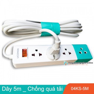 Ổ điện cao cấp - 04 lỗ cắm thông dụng