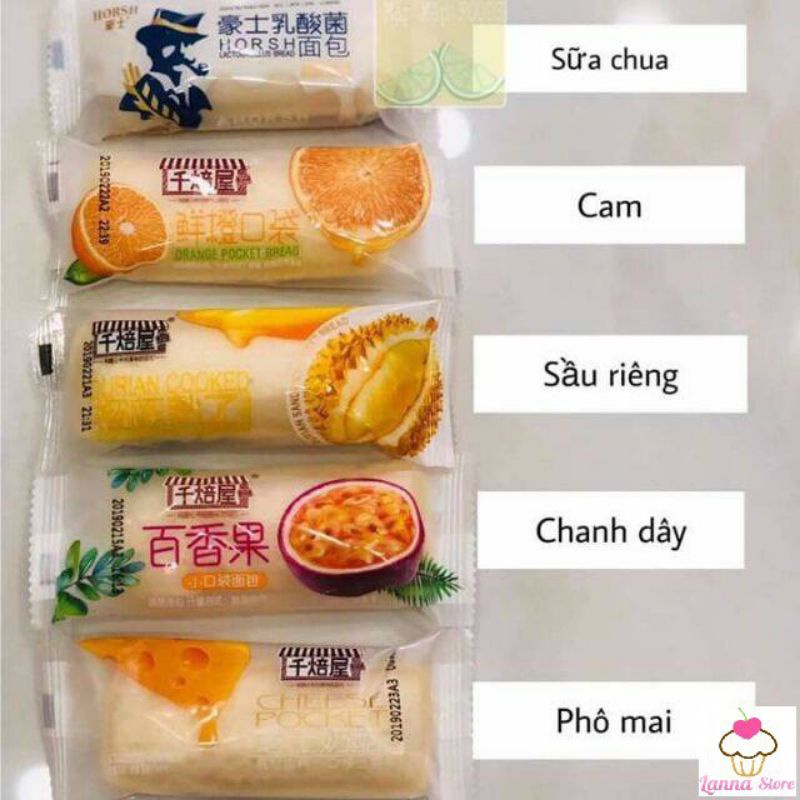 1kg BÁNH SỮA CHUA HORSH Mix Vị- ĐÀI LOAN (ĐỦ 5 VỊ)