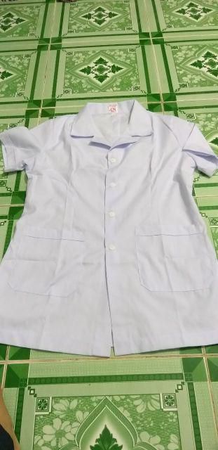 Áo blouse trắng tay dài - ngắn