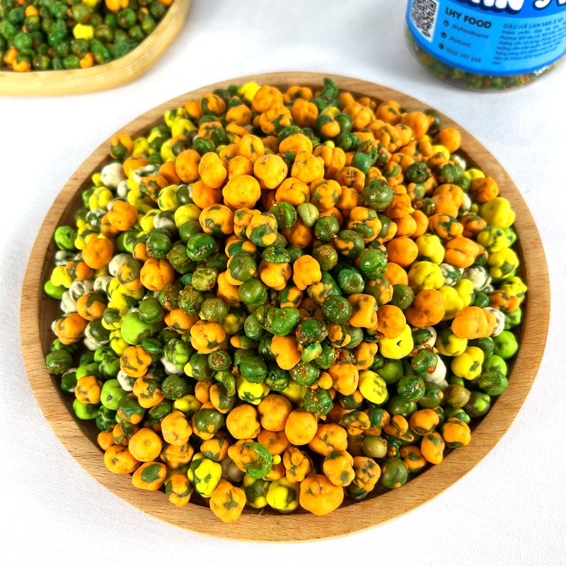 Đậu hà lan 5 vị wasabi 🍟FREESHIP🍟 phô mai tỏi ớt sữa rau củ LhyFood đồ ăn vặt 450g