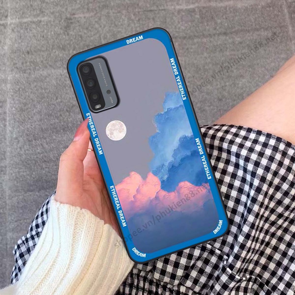 Ốp Xiaomi Redmi 9T hình vũ trụ, mountain, cloud phong cách cá tính