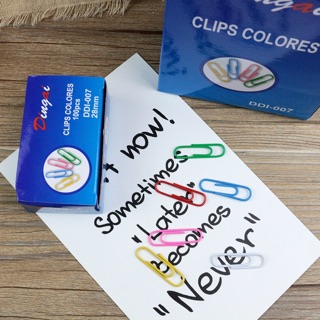 [Free Ship Đơn 50k ] Combo 70 chiếc ghim, kẹp giấy nhiều màu sắc tiện dụng