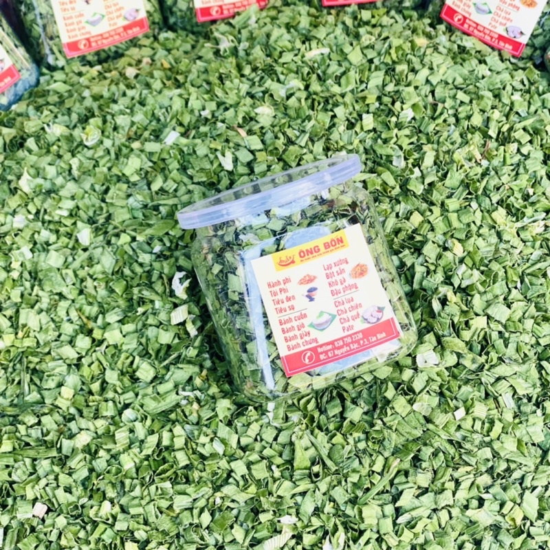 Hành Lá Việt Nam Sấy Khô - Giữ Hương Vị, Màu Sắc