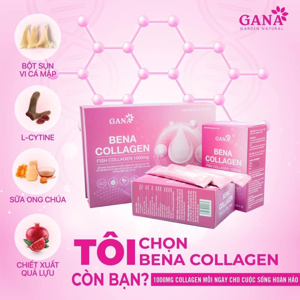BENA COLLAGEN GANA Hộp 30 gói  [Hàng chính hãng] | BigBuy360 - bigbuy360.vn