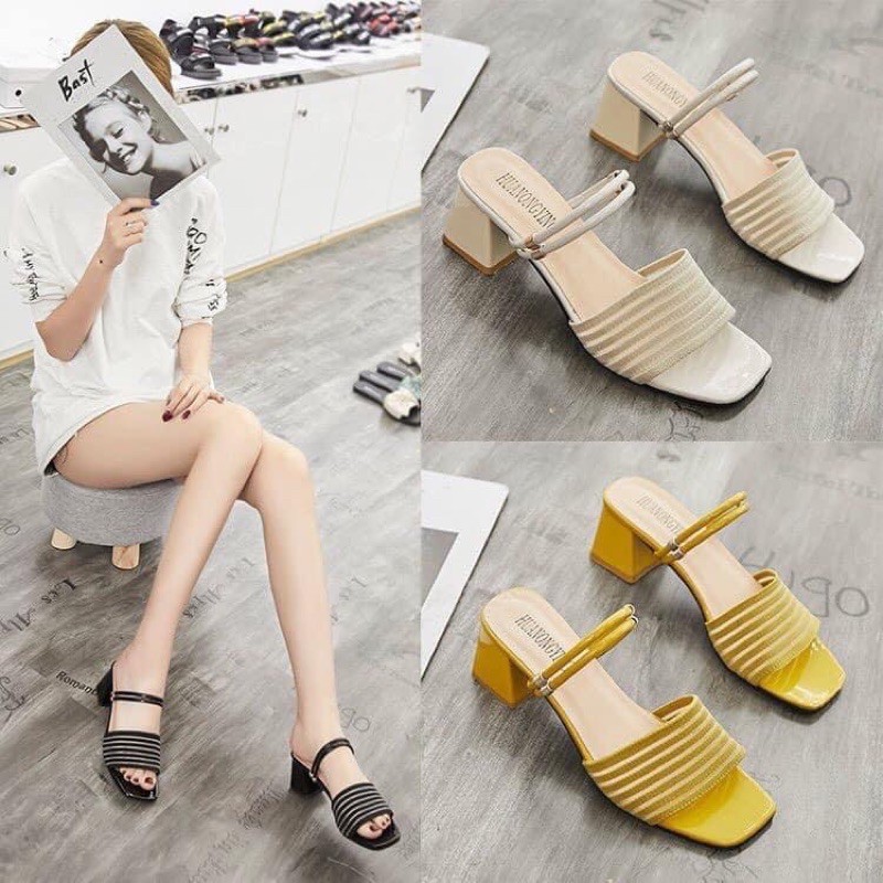 Thanh lý giày sandal cao gót boots nhiều mẫu size 35 cực đẹp